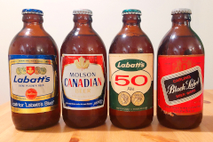 Canadian Stubby Beer Bottles
