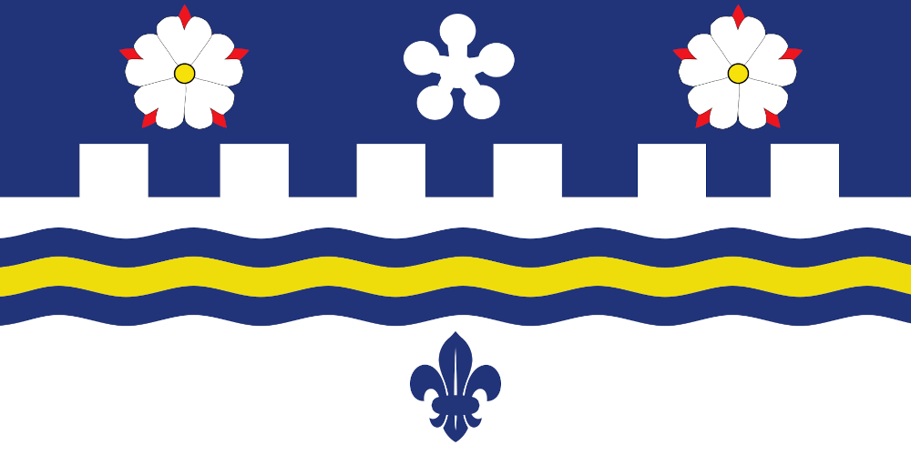 City flag of Coquitlam BC, Canada