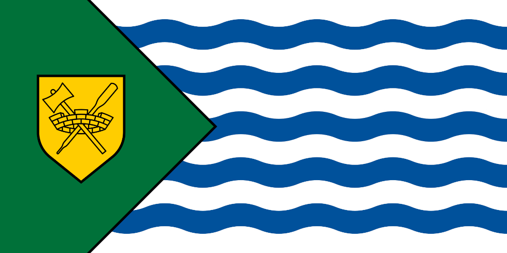 City flag of Vancouver, Canada
