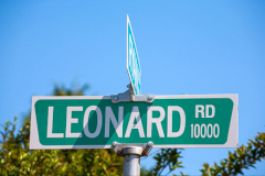 Street Sign Triptych