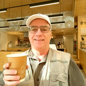 Daily Selfie - June 10, 2026 - Enjoying My Coffee