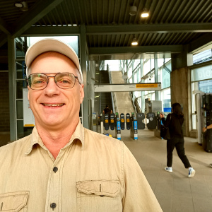 Daily Selfie - July 9, 2026 - Vancouver's SkyTrain