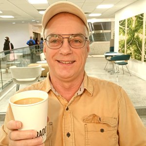 Daily Selfie - August 10, 2026 - Enjoying My Coffee