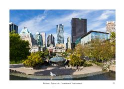 Robson Square in Downtown Vancouver